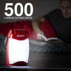 Energizer Folding LED Camping Lantern, IPX4 Water Resistant Lanterns for Camping, Fishing, Outdoors, Power Outage, Compact and Portable Tent Lights