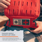 Evacuation Bag Kit – All‑in‑One Emergency Go‑Bag with Food, Water, First Aid, Tools & Survival Gear, Rugged Waterproof Backpack for Disaster Preparedness, Bug Out, Shelter‑in‑Place