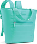 Fit & Fresh Carefree Cooler Collection – Insulated, Leakproof, Water-Resistant Tote & Mini Sling Bag for Summer Pool & Travel