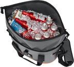 40 Can Soft Cooler Bag - Insulated Leak-Proof Large Cooler Bag with Roll-Top Waterproof Seal | Portable Ice Chest for Camping, Beach, Travel, Picnics | 24HR Cold Retention
