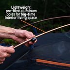 Kelty Late Start Backpacking Tent – Lightweight Two Man Camping Tent Shelter with Quickcorners, Aluminum Poles, Waterproof Poly Fly, Updated for 2024 | Camping Tent Shelter, Quickcorners, Aluminum Poles, Waterproof Poly Fly, Updated for 2024