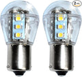 HQRP 2-Pack Headlight LED Bulb compatible with 925-0963 725-0963 1772001 725-0963P 725-0963 Ryobi 13AD678G034 13AN688G034, Yard Machines 13AC762F000 (2008) Lawn Tractor Headlamp
