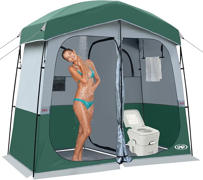 Shower Tent, Outdoor Camping Privacy Shelter-Dressing Changing Room-Portable Toilet Tent for Hiking Sun Shelter Picnic Fishing
