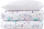 Bunnikins & Clover Toddler Nap Mat with Removable Pillow, Nap Mats for Preschool, Easy Clean Toddler Nap Pad for Kindergarten, Kids Sleeping Bag for Travel Camping