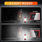 LED Work Light Compatible with Milwaukee M18 Battery, 2900LM 360° Cordless Jobsite Light for Garage, Workshop & Camping, 2 Modes Lantern with Type-C Charging Port (Battery Not Included)