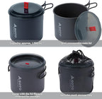 SOTO Amicus Stove with or without Igniter Camping Stove - Superior Under Windy Conditions, Shock Resistant, and Low-cost With High-end Performance Stove