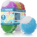 FITY Freeze The 6 Pack - A Space Saving Freezable Ice Pack use w/Lunch Boxes, Diaper Bags, Sore Muscles, 16oz can Cooler tumblers, Beach Bags, Coolers, and More.
