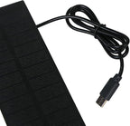 Solar Panel Charger - 14.8x4.5x2cm Portable Foldable Electronic Accessories | Charging Panel for Security Camera | Mobile Phone Battery for Phones Lantern Fan Tent Hiking Camping Car Backpacking