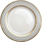 Camping Plates Ceramic Dinner Plate Snack Plate Fruit Plate Restaurant Western Food Plate Steak Plate Kitchen Restaurant Tableware Decorative Plate(25.5cm)