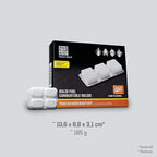 Esbit 1300-Degree Smokeless Solid 14g Fuel Tablets for Backpacking, Camping, and Emergency Prep