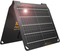 10W Solar Panels Portable (5V 2A Max),Foldable Solar Charger with USB-A Port for Cell Phone,Ipad,Power Bank, Ip67 Waterproof Monocrystalline Silicon Solar Panels for Camping Outdoor Backpacking