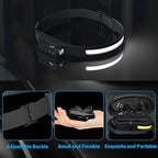 Headlamp Rechargeable, 230° Wide Beam Head Lamp, Motion Sensor LED Head lamp, 5 Modes Headlamps for Adults, Bright Head Lights for Forehead, Outdoor Camping Headlight