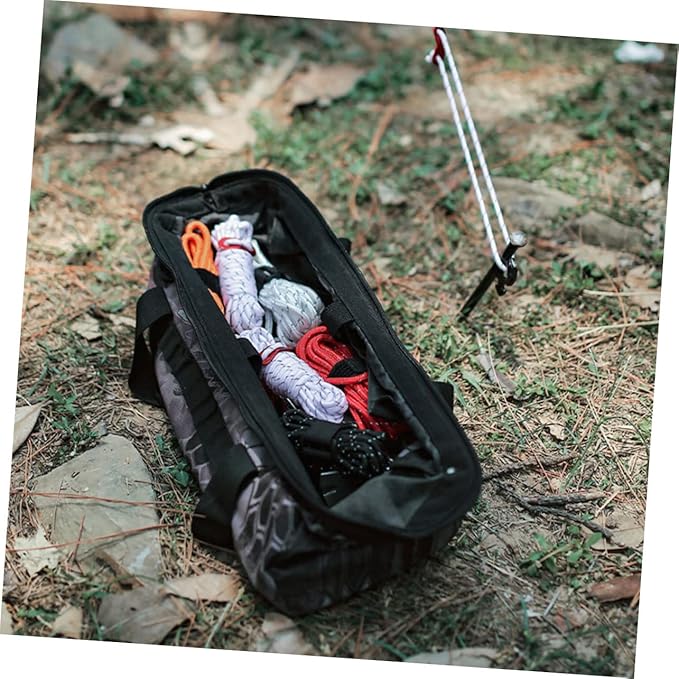 4pcs Tent Ropes for Camping Tent Fixing Ropes Reflective Canopy Supplies