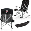Picnic TIME NCAA Unisex-Adult NCAA Outdoor Rocking Camp Chair, XL Heavy Duty Camping Chair for Adults