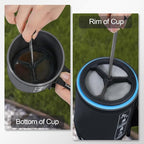 2-Pack Silicone French Press Coffee Makers compatible with Jetboil Flash Camping Stoves, french press coffee maker for Jetboil Flash Camping Stoves，Regular Size (2)