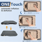 SUV Air Mattress with Built in Pump,Leakproof Comfortable Durable Car Air Mattress, Car Bed Mattress with Built-in Pillow,for SUV Minivan MPV Road Trip Inflatable Bed