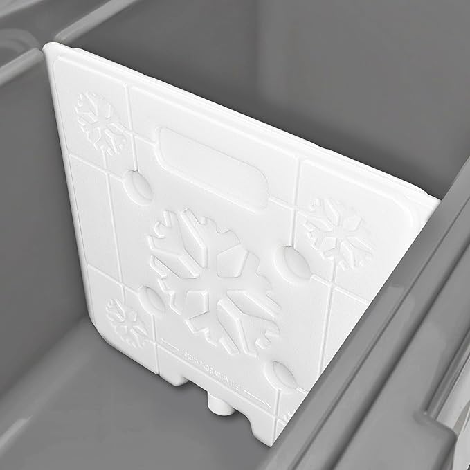 Ice Pack Cooler Divider, Compatible with RTIC Cooler, Freezable Cooler Divider, Cooler Accessories