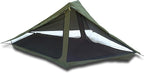 Six Moon Designs Skyscape Trekker Dark Green 1 Person 28 oz. Ultralight Backpacking Tent. Our Longest Shelter. Floor Stretches Over 8 ft Long. 100% Silicone Coated Polyester Construction.