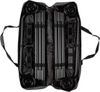 Disc-O-Bed Trundle Cot for XL or 2XL Bunk System with Zippered Carry Bag for Easy Portability, 300 Lbs. Weight Capacity, Black