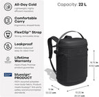 Hydro Flask Carryout Cooler Backpack - Insulated Portable Soft Cooler - 20 L Capacity in Black