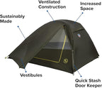 Big Agnes Crag Lake SL2 & SL3 | Three Season, Freestanding, Sustainably-Produced Superlight Tent