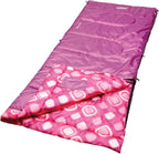 Coleman Kids 45°F Sleeping Bag for Children up to 5ft 5in Tall, Lightweight & Warm Sleep Sack for Indoor/Outdoor Use, Machine Washable