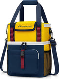 Maelstrom Lunch Box for Women, 20L Insulated Lunch Bag Men, Leakproof Double Deck Cooler Bag, Soft Lunch Cooler with Quick Access Flip-Top Lid for Work, Beach,Travel, Camping