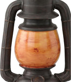 Park Designs Camping Lantern Soap Dispenser | Rustic Farmhouse Bathroom & Kitchen Pump | Refillable Lotion, Hand Wash or Dish Liquid Container | Decorative Resin Accent 9" Tall