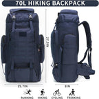 Hiking Backpack for Men 70L/100L Camping Backpack Military Rucksack Molle 3 Days Assault Pack for Climbing | Camping Backpack, 3 Days Assault Pack, for Climbing