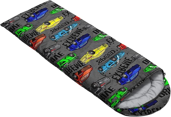 QOOMO Camping Sleeping Bags,3 Season Warm & Cool Weather,Lightweight,Waterproof Sleeping Bags for Adults & Kids Traveling,and Outdoors