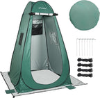 Pop Up Camping Shower Tent, Portable Dressing Changing Tent Outdoor with Carry Bag for Beach & Hiking, 75” x 48”x 48”