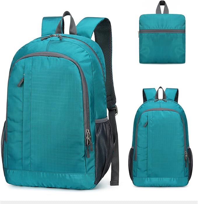 Camping Backpack - 250g Mens Hiking Backpacks, Waterproof Foldable Travel Bag, Lightweight Durable Hiking Bag, Multi Pocket Adventure Backpack For Backpacking Walking Trekking Traveling Outdoor
