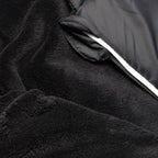 Thermotuff Wearable Sleeping Bag with Dual Hoodie, Long Sleeves, Pockets & Adjustable Drawstring - Ideal for Camping, Cold Weather Hiking, and Stadium Sak Blanket