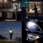 Tent Light LED Rechargeable Camping Portable Hanging Lantern,IPX5 Waterproof Outdoor Lights with 4000LM and Battery Power, Camp Lamp Light for Glamping Indoor Outages Car Repair(Magnet)