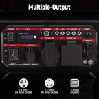maXpeedingrods 4800 Watt Portable Inverter Generator, Gas Powered Open Frame Generator with ECO Mode, Lightweight for Outdoor Camping, Home Backup, Garden