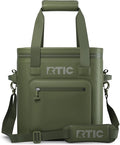 RTIC 20 Can Ultra-Tough Soft Cooler Pro, Insulated, Waterproof, Leak Proof, Portable Floating Bag for Beverage, Drink, Lunch, Outdoor, Beach, Car,Camping, Picnic, Fishing, Boat