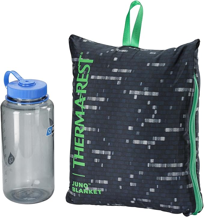 Therm-a-Rest Juno Insulated Camping and Backpacking Blanket, Warp Speed Print One Size