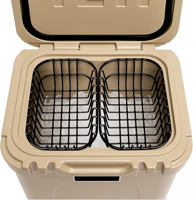Above Sea Level Cooler Basket for YETI Roadie 24 and YETI Roadie 32 - Wire Dry Goods Tray for YETI Roadie Ice Chests - Compatible with Roadie 24 Accessories