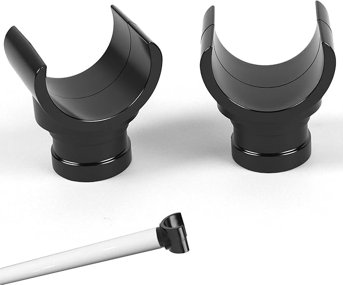 2 Pack Pop Up Camper Support Clasp – Heavy-Duty ABS Tent Pole End Connector for RV Coleman Fleetwood 4757-4301 – Weather-Resistant Pop Up Camper Support & Accessories