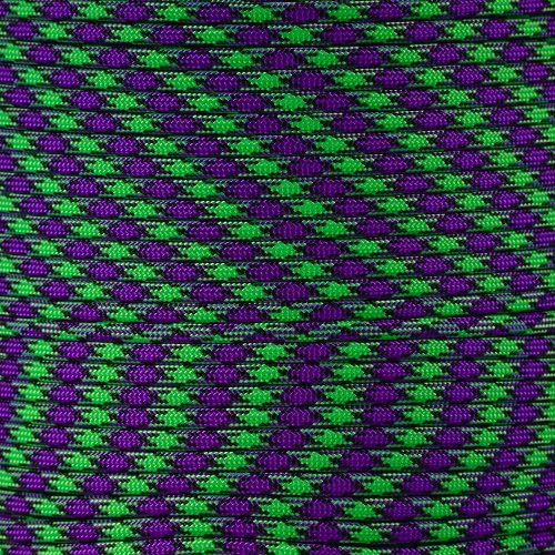 Paracord Planet 550 Paracord – 200+ Colors – Hanks from 10-100 Feet and Spools of 1000 Feet – Great Multi-Use Cord!