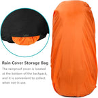 Esup 50L Hiking Backpack Men Camping Backpack with rain cover 45l+5l Lightweight Backpacking Backpack Travel Backpack