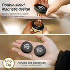 Strong Magnet Hooks for Camping Heavy Duty Tent Accessories 2pcs Magnetic Hook with 2 S-Hooks for Tent, Outdoor Hanger for Lanterns,Camping Essentials,Portable and Lightweight for Car,Boat