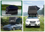 UNISTRENGH Waterproof Inflatable Car Rooftop Tent Lightweight Portable Family Outdoor Camping Roof Top Tent for SUV, Jeep Cars