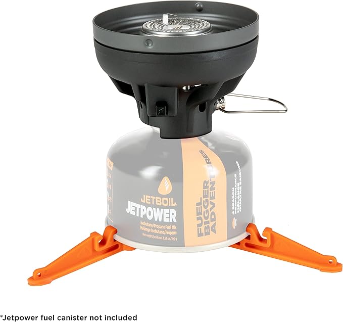 Jetboil Flash Java Kit Camping and Backpacking Stove Cooking System with Silicone French Press Coffee Maker