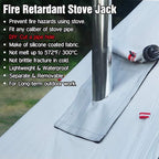DANCHEL OUTDOOR Backpacking Hot Tent with Stove Jack, 4 Season Lightweight Tipi Tent for 2/4/6 Person Winter Camping Hunting, 10.5FT-16.4FT