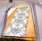 Heated Sleeping Bag pad, 3 Adjustable Temperature Levels, Operated by 5V/2A USB Power Supply (Bohemia, 76" x 24")