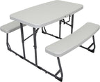 Stansport Compact Kids Picnic Table (G-940), White