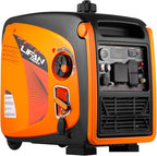LIFAN 4800W Portable Inverter Generator with Remote Electric Start, Super Quiet Gas Powered Engine, 30A RV Ready Outlet & CO-Minder Sensor, EPA Compliant for Camping, Travel Trailers & Home Backup
