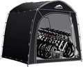 Bike Storage Tent,98*59*79 In,Outdoor Portable Storage Tent,Made of 210D Oxford Cloth PU4000mm Waterproof Fabric, Storage Shed for 2-4-6 bike,Motorcycles,Garden Tools,Lawn Mower,Various Tools
