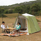 GeRRiT Camping Instant Tent 3-4 Person Pop Up Tent Waterproof Windproof Family Tents Easy Setup for Camping Hiking and Outdoor Portable Tent with Carry Bag